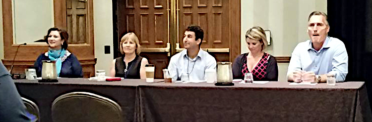 San Antonio conference panel featuring Rebecca Moyes